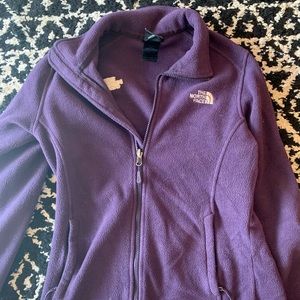 Purple North face fleece